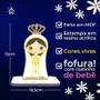 Imagem de Nossa Senhora Fatima Em Mdf Decorada Lembrancinha 13cm