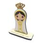 Imagem de Nossa Senhora Fatima Em Mdf Decorada Lembrancinha 13cm