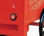 Imagem de Nostalgia Popcorn Maker, 12 xícaras de máquina de pipoca de ar quente com tampa de medição, óleo livre, estilo cinema vintage, vermelho