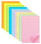 Imagem de Notas Adesivas HQCME (Pacote com 9) - 10x15cm, 9 Cores, 35 Folhas