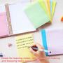 Imagem de Notas Adesivas HQCME (Pacote com 9) - 10x15cm, 9 Cores, 35 Folhas