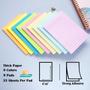 Imagem de Notas Adesivas HQCME (Pacote com 9) - 10x15cm, 9 Cores, 35 Folhas