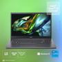 Imagem de Notebook Acer 15.6", Intel Core i5 12ª Geração 12450H 4.40Ghz, 8GB DDR4, 256GB SSD NVMe, Windows 11, Prata - Aspire 5 A515-57-53Z5