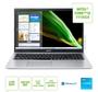 Imagem de Notebook Acer A315-58-31UY, Intel Core i3-1115G4 11º Geração, Tela 15.6" Full HD, 8GB 256GB SSD, Windows 11, Prata