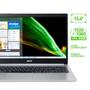Imagem de Notebook Acer Aspire 5 Ryzen 7-5700U, 8GB RAM, SSD 256 NVMe, 15.6 Full HD, AMD Radion Graphic RX640, Windows 11, Prata - A515-45G-R3BM