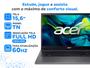 Imagem de Notebook Acer Aspire Go Intel Core i5 13420H 8GB RAM 512GB SSD 15,6" Full HD Windows 11 AG15-71P-53GM