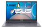 Imagem de Notebook Asus M515DA-BR1454 AMD Ryzen 7 3700U 2,3 GHz 8GB 256GB SSD Linux Endless OS 15,6” HD  Cinza