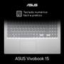 Imagem de Notebook Asus Vivobook 15 Intel Core i3-1115G4, 8GB RAM, SSD 256GB, 15.6 Full HD NanoEdge, Windows 11 Home, Prata Metálico - X1500EA-EJ3666W