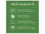 Imagem de Notebook ASUS Vivobook 15 M1502, AMD Ryzen 7 5825U, 16GB RAM, 512 GB SSD, KeepOS, Tela 15.6, FHD, Cool Silver - M1502YA-NJ612