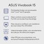 Imagem de Notebook ASUS Vivobook 15 X1504VA Intel Core i5 1334U 16Gb Ram 1TB SSD Linux KeepOS Intel Iris Xe Tela 15,6" LED FHD Silver - NJ2247