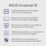 Imagem de Notebook ASUS Vivobook 15 X1504VA Intel Core i5 1334U 16Gb Ram 512GB SSD Linux KeepOS Intel Iris Xe Tela 15,6" LED FHD Blue - NJ1746