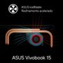Imagem de Notebook Asus Vivobook AMD Ryzen 5-4600H, 8GB RAM, SSD 256GB, 15.6 Full HD, AMD Radeon Graphics , KeepOS, Prata Metálico - M1502IA-EJ251