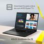 Imagem de Notebook ASUS Vivobook Go E1504FA AMD Ryzen 5 7520U 8GB Ram 256GB SSD Linux KeepOS Tela 15,6" FHD Black - NJ731