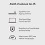 Imagem de Notebook ASUS Vivobook Go E1504GA Intel Core i3 N305 4GB Ram 256GB SSD Linux KeepOS Tela 15,6" FHD Silver - NJ447