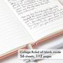 Imagem de Notebook FeelA A6 com 6 Canetas e Porta-Canetas - Pacote com 6 Unidades