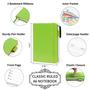 Imagem de Notebook FeelA Pocket Small A6 com Suporte para Canetas - Incluso 3 Canetas Verdes
