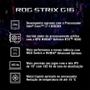 Imagem de Notebook Gamer ASUS ROG Strix G16 Intel Core i7-13650HX, 8GB RAM, RTX 4050, SSD 512GB, 16" FHD, 165Hz, IPS, KeepOS, Eclipse Gray - G614JU-N3367