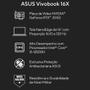 Notebook Gamer Asus Vivobook 16X 16 FHD+ 120Hz I5-12500H SSD 512GB 8GB RTX 2050 4GB Win 11 Home Preto Imagem de Notebook Gamer Asus Vivobook 16X 16 FHD+ 120Hz I5-12500H SSD 512GB 8GB RTX 2050 4GB Win 11 Home Preto