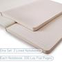 Imagem de Notebook Le Vent - Conjunto com 2 Cadernos A5 (200 Páginas, 100g/m²) - Papel Reciclado