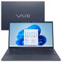 Imagem de Notebook Vaio FE15 15.6 Polegadas FHD I5-1235U 8GB SSD 256GB Windows 11 Home Cinza Escuro - VJFE54F11X-B0111H