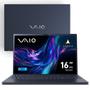 Imagem de Notebook VAIO FE16 Intel Core i5-1334U Linux 32GB RAM 512GB SSD 16" IPS WUXGA Antirreflexo - Cinza Grafite