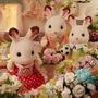 Imagem de Nova Familia Coelho Chocolate - Sylvanian Families Epoch 5655