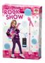Imagem de Novo Microfone Com Pedestal E Guitarra Infantil Rock Show