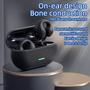 Imagem de Novos Clip-on Fones de Ouvido Bluetooth T75 TWS: Cancelamento de Ruído, Condução Óssea
