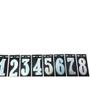 Imagem de Numero Retangular Pvc Caiado 7  - Kit C/25