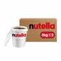 Imagem de Nutella Creme De Avelã Kit Com 2 Baldes 3kg Cada Nutella