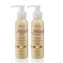 Imagem de Nutrahair kit shock3 shampoo 120ml + regenerador pro repair oleo de argan 120ml + regenerador nutritivo omega 3/6