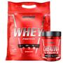 Imagem de Nutri Whey 907g Refil + Creatina 60 Caps Integralmedica