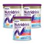 Imagem de Nutridrink Protein Sem Sabor Zero Lactose 350g  Kit com três unidades