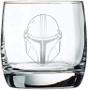 Imagem de O Conjunto de Vidro Mandalorian (Capacetes) - 10 oz Capacidade - Óculos 2-Pack - Star Wars Design - Base Pesada