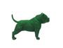 Imagem de Objeto Decorativo Bulldog Americano Verde Bugingaria