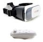 Imagem de Óculos 3d Realidade Virtual Com Controle Para Celular Jogos - BOX EDILSON