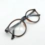 Imagem de Óculos Armação Sem Grau Redonda Geek Tr90 Masculina Feminina