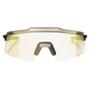 Imagem de Óculos Ciclismo 100% Aerocraft Gloss Metallic Black Gold Mirror Photochromic