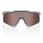 Imagem de Óculos Ciclismo 100% Speedcraft Soft Tact Stone Grey Hiper Crimson Silver Mirror Lens