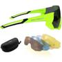 Imagem de Óculos Ciclismo Ciclista Esportivo Masculino Feminino Rockbros Bike Proteção Uv 400 Com 5 Lentes