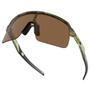 Imagem de Óculos Ciclismo Oakley Sutro Lite matte transparent fern swirl Prizm Bronze