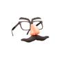 Imagem de Óculos Com Bigode Nariz E Sobrancelha Festa Fantasia