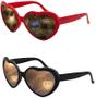 Imagem de Óculos de Efeito Coração, 2 Peças 3D Óculos de Coração (Um Tamanho)