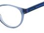 Imagem de Óculos de Grau Carrera Masculino Redondo Azul 8886 pjp