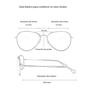 Imagem de Óculos de grau hexagonal Kipling KP3150 J199 Transparente Feminino Tam. 53-17