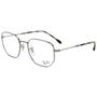 Óculos de Grau Hexagonal Ray-Ban RB6496L 2502 Prata Imagem de Óculos de Grau Hexagonal Ray-Ban RB6496L 2502 Prata