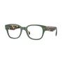 Imagem de Óculos de Grau Vogue Feminino Verde Acetato 51mm