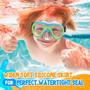Imagem de Óculos de Natação e Máscara de Mergulho com Snorkel Jwintee para Crianças