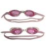 Imagem de Oculos de Natacao em Silicone Lentes Cor Rosa com Estojo  Bel 