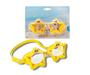 Imagem de Oculos de Natação Infantil Bichinhos Animados Estrela do Mar Amarela 55603 - Intex